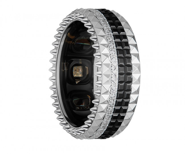 Розумне кільце Vertu AI Diamond Ring – Shadow Pair Edition